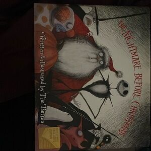 Nightmare before Christmas collectible book
